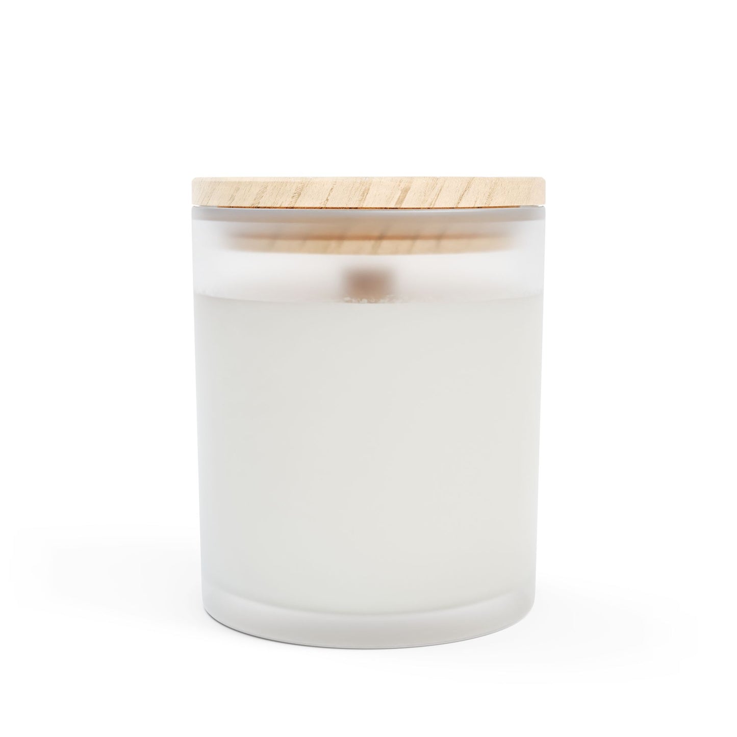 Aromatherapy Frosted Glass Candle, Relaxing Home Decor, Gift for Her, Birthday Candle, Self-Care Essential, Smells Like Peace & Paychecks